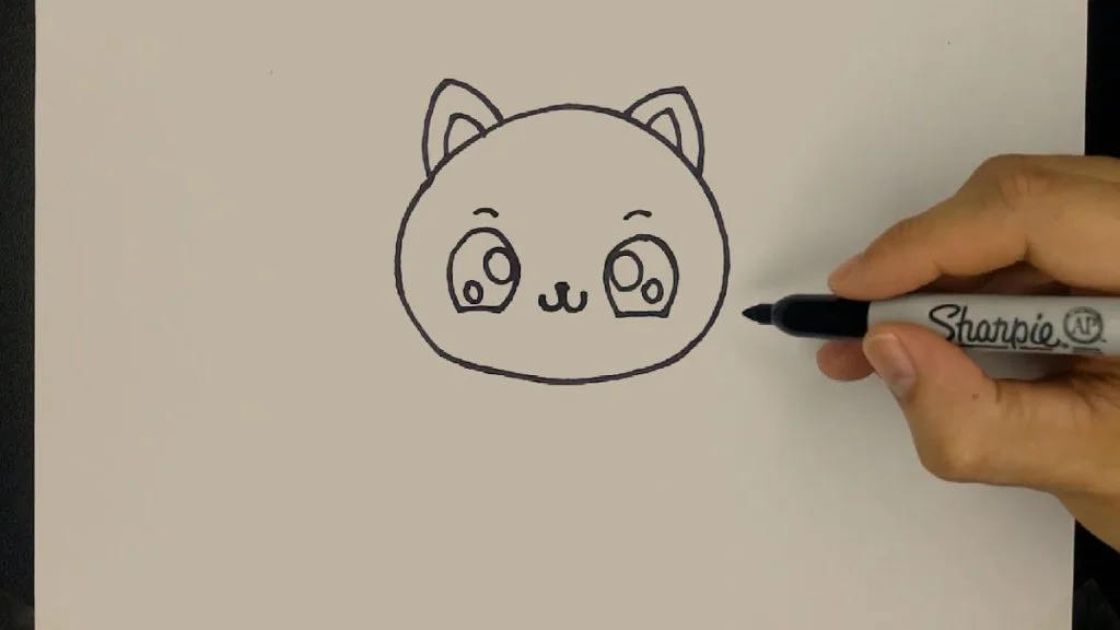 Cách Vẽ Con Mèo Cute Đơn Giản Cho Người Mới Bắt Đầu