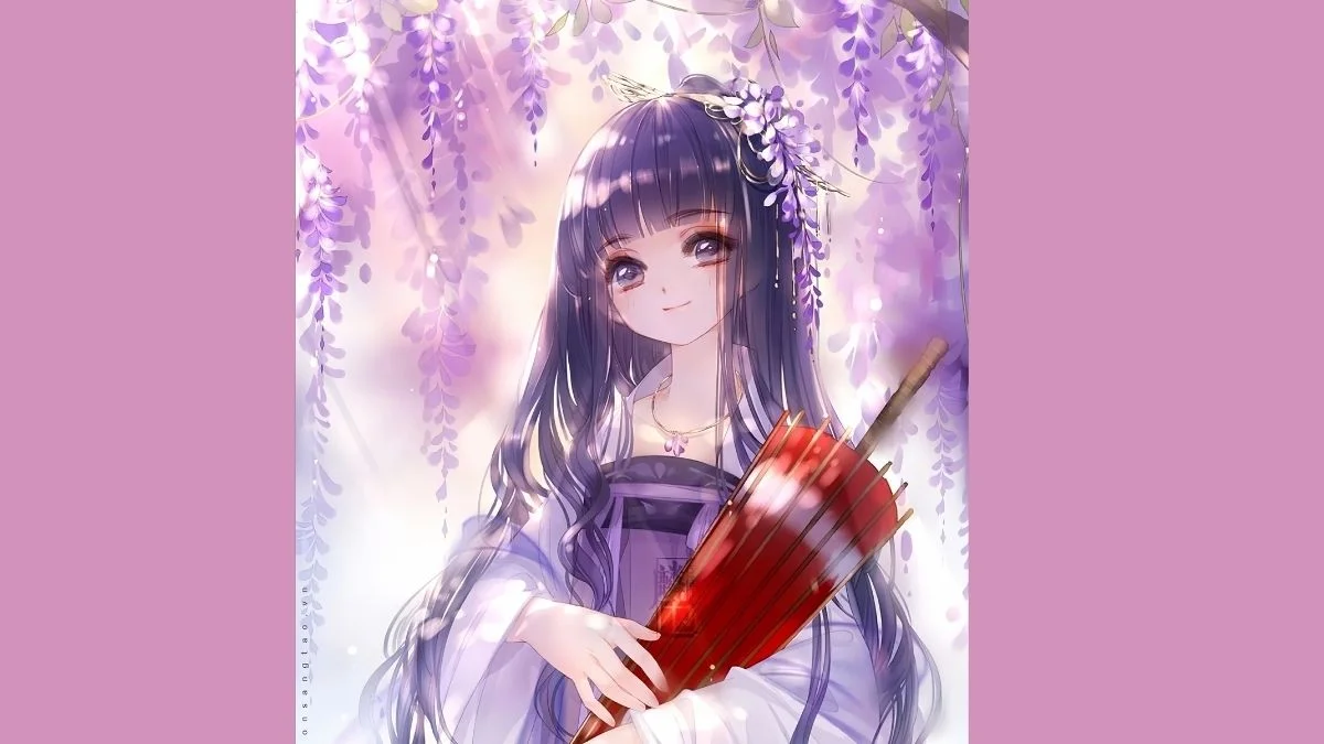 Tải ảnh vẽ tranh anime nữ đẹp 4k