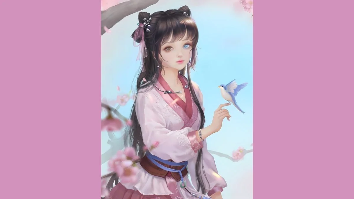 Hình ảnh vẽ tranh anime nữ đẹp nhất