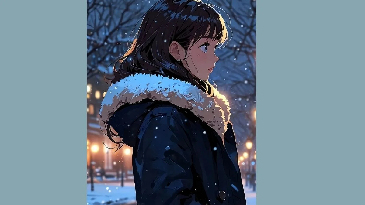 Hình vẽ tranh anime nữ buồn đẹp nhất