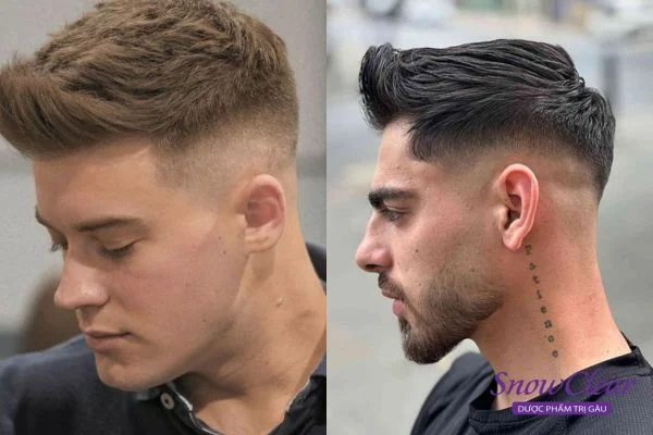 Kiểu tóc short quiff sport