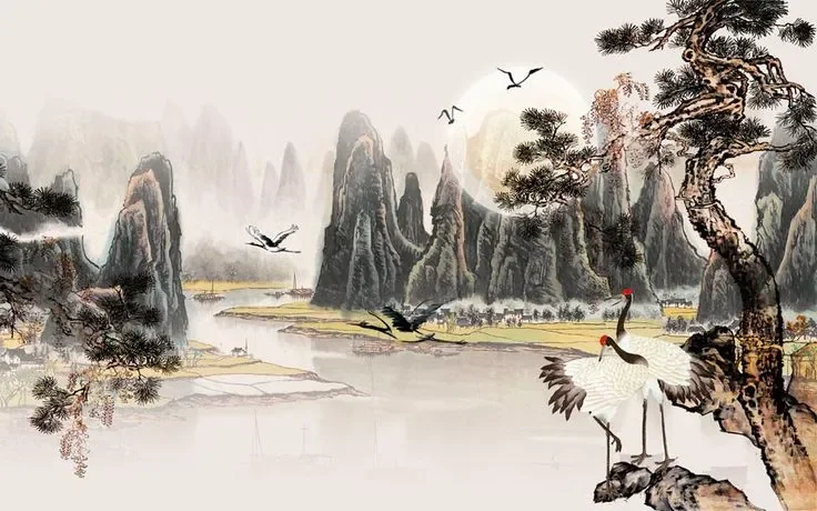 Để lựa cho tranh thuỷ mặc phù hợp, gia chủ không những cân nhắc về nguồn gốc, xuất xứ của tranh, mà còn cân nhắc về ý nghĩa và nội dung tranh phù hợp với bố