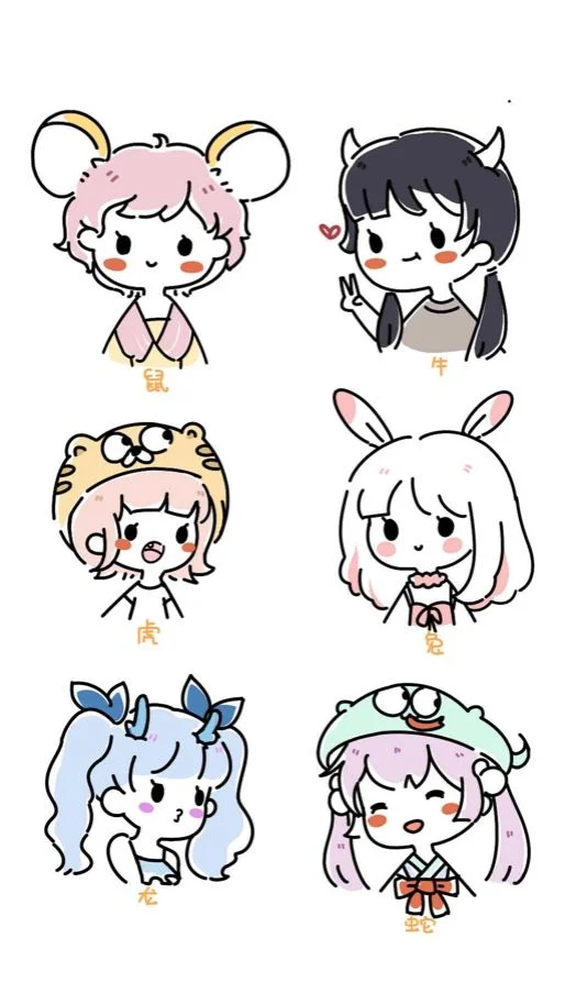 Hình chibi cute dễ vẽ - Hình chibi đẹp, đơn giản, dễ vẽ