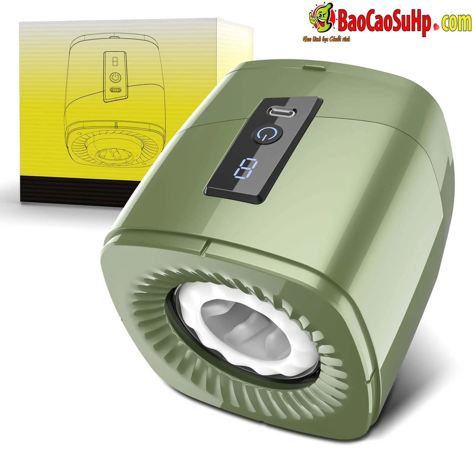 Cốc thủ dâm nhỏ gọn thụt giật xoay Ailebo dễ ngụy trang - ảnh bìa sản phẩm số 4
