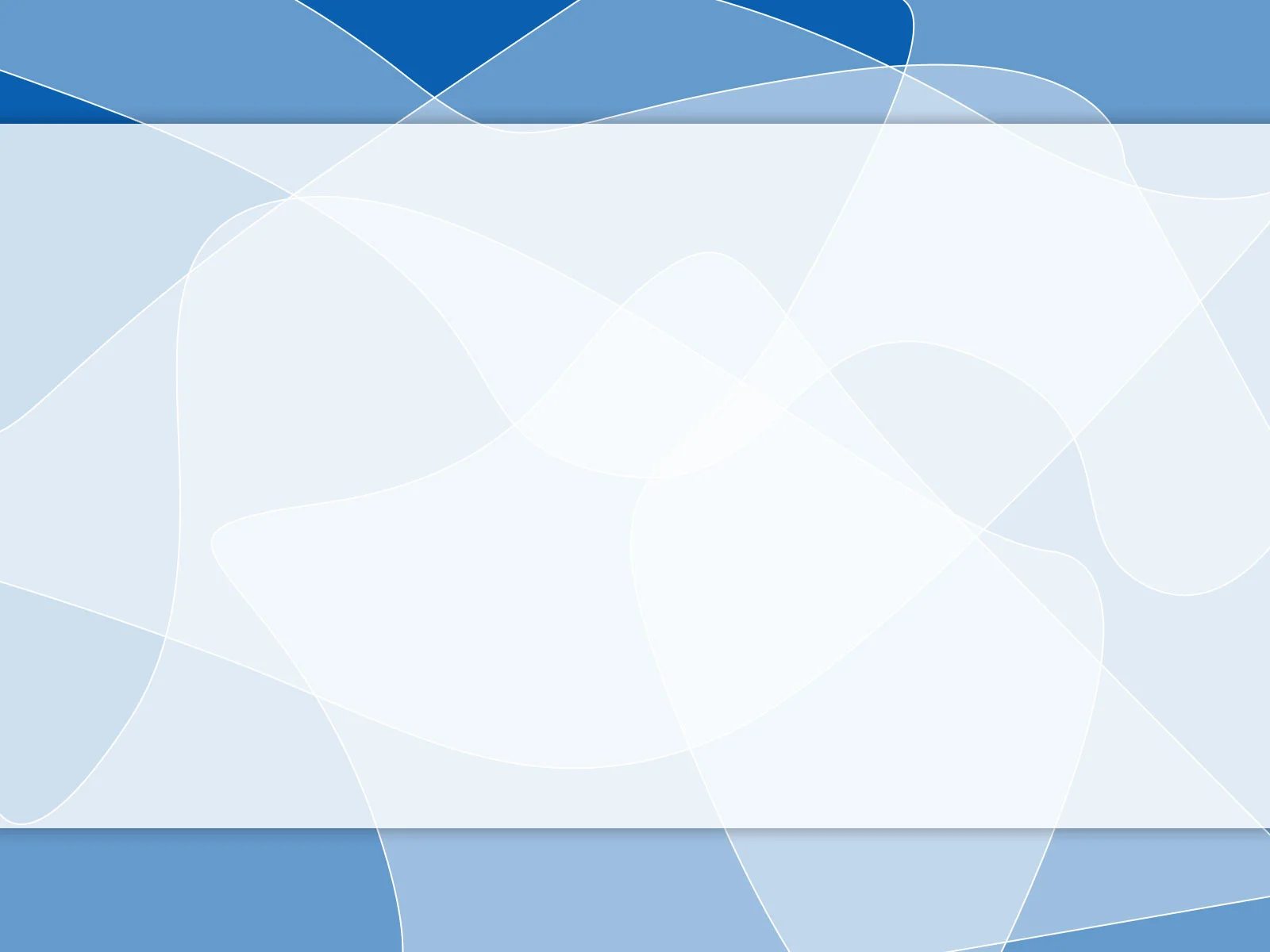 Hình nền PowerPoint trừu tượng xanh trắng với các mảng hình học mềm mại