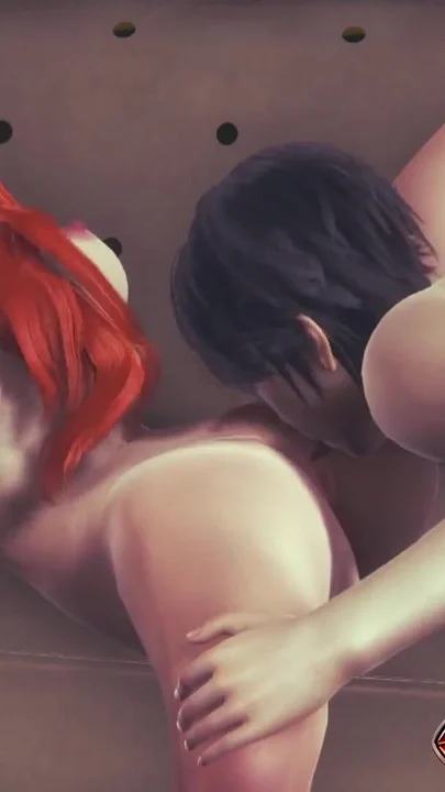 Red Head Ariella Pussy Licking - 3D Hentai Anime Girl Gets Her Wet Pussy Eaten, Moans Loudly And Orgasms From Erotic… | Clip 1