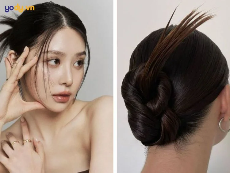 TOP 99 kiểu tóc búi dự tiệc trẻ trung QUÊN ĐI TUỔI TÁC HOT NHẤT 2025 | Yody (2)