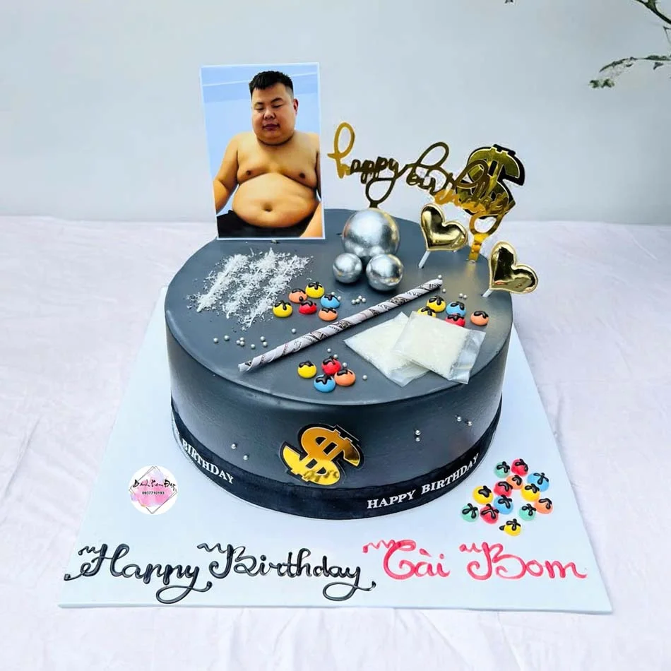 Bánh Troll Sinh Nhật Hài Hước Theo Yêu Cầu Tặng Bạn Bè