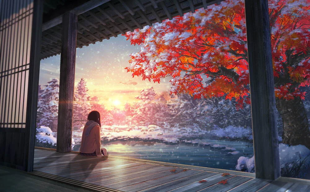 Tải ngay bộ hình nền anime cực chill cho điện thoại, máy tính