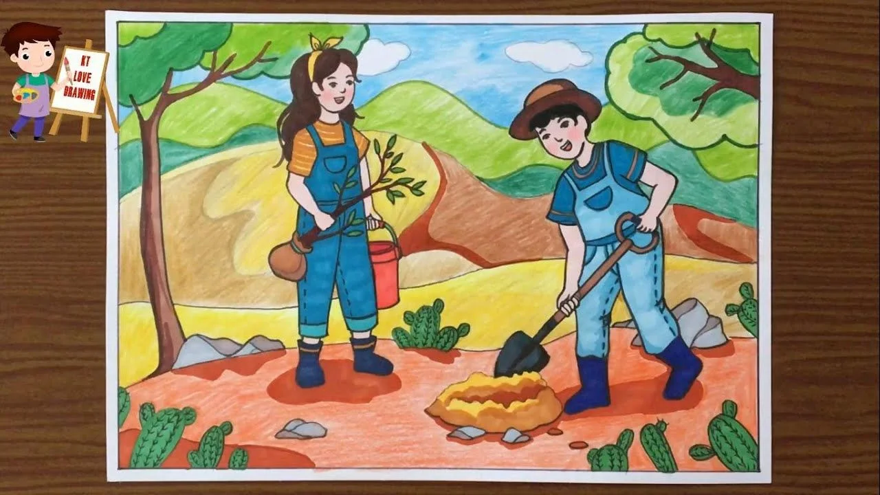 Khám phá 83 ý tưởng tranh bảo vệ môi trường và môi trường | mầm non, mỹ thuật, clip art và các ý tưởng khác