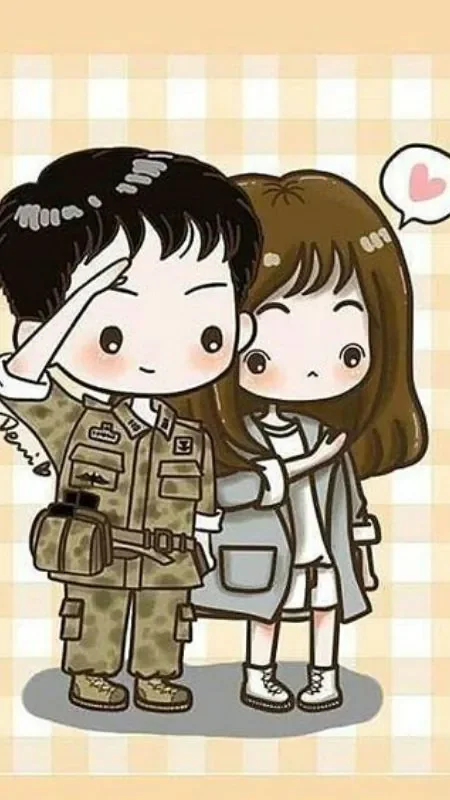 Bộ sưu tập Avatar đôi hoạt hình (Chibi) đáng yêu - hình 8