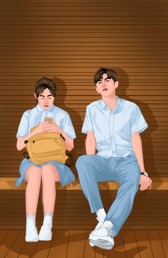 hình nền điện thoại cặp đôi cute