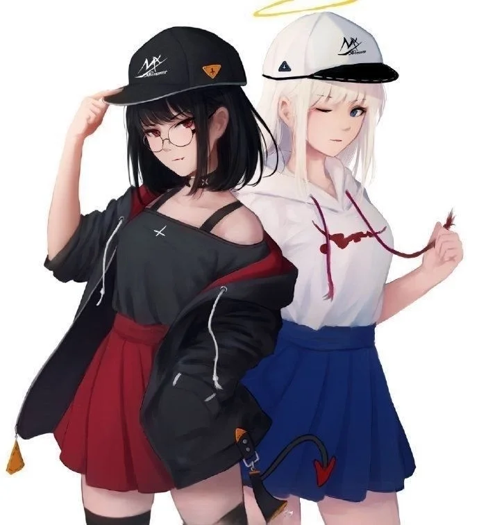 Bộ ảnh avatar đôi chibi cute ngọt ngào cho cặp đôi dễ thương