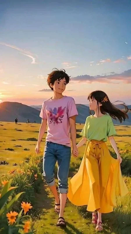 Tổng hợp Avatar đôi Anime ngầu, lãng mạn - hình 8